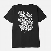 (165262901) 플라워 루비리스 반팔티 BLACK